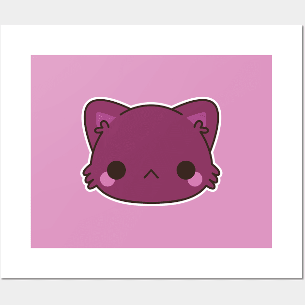 Cheshire Cat Wall Art by Miyu